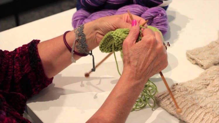 How to Knit Bobbles & Bumps : Knitting Lessons