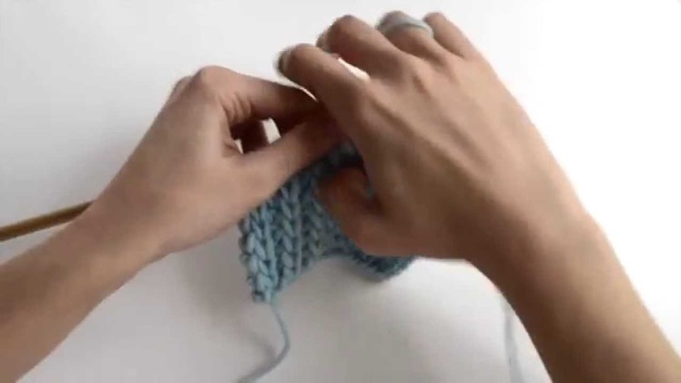 How to knit Fisherman's Rib stitch | We Are Knitters