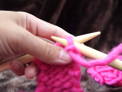 How to knit Stocking stitch (Thai Version) การถักลายสต็อกกิ้ง