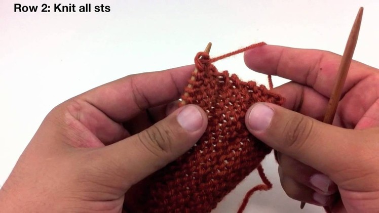 How to Knit the Purl Ridge Stitch