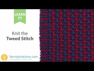 How-To Knit the Tweed Stitch