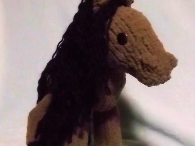 How to Loom Knit a Horse