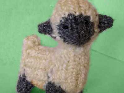 How to Loom Knit a Mini Sheep