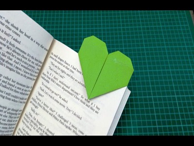 How to make a heart shaped paper bookmark | DIY Paper Craft Videos & Tutorials.