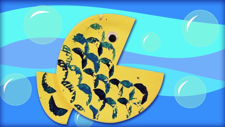 How to make a paper plate Fish | Craft Ideas for Kids & Toddlers | Easy DIY Tutorials