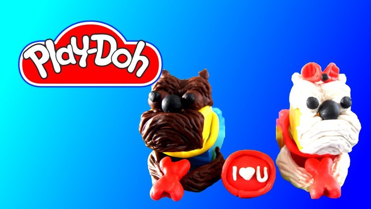 How To Make Dogs with PLay Doh and Blocks