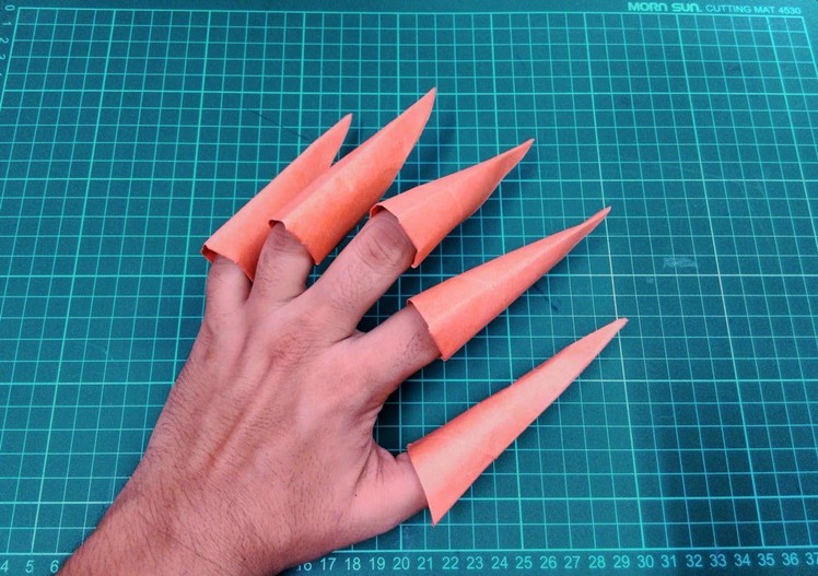How to make origami paper claws | Origami. Paper Folding Craft, Videos and Tutorials.