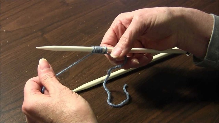 Knitting Basics - Backward Loop Cast On