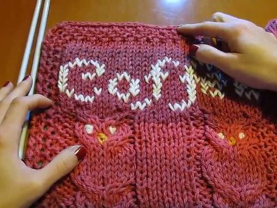 KNITTING TUTORIAL how to knit owls | GUFI PORTAFORTUNA, DIY - PARTE 2°