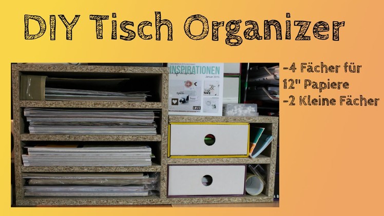 [KoOp Craft] DIY Tisch Organizer | März Projekt