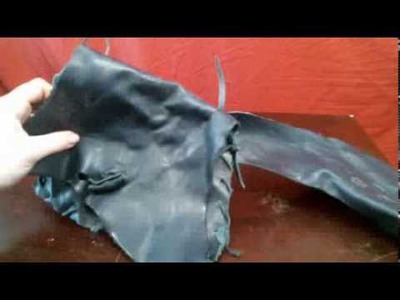 LARP and Crafts: Leather Pouch Tutorial