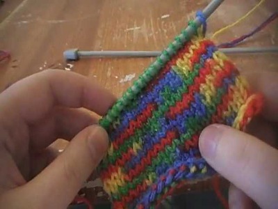 Learn to Knit: How to do Stocking Stitch