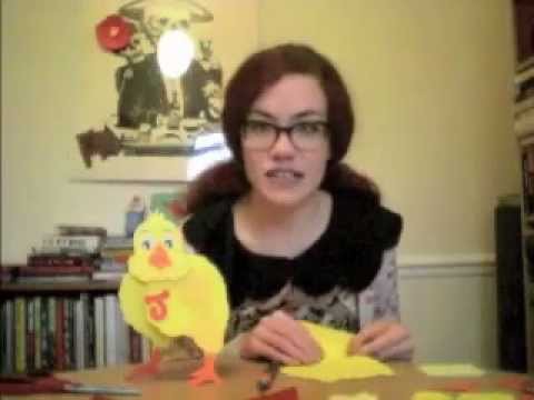 Make an Easy Easter Chick! Craft Tutorial for Kids
