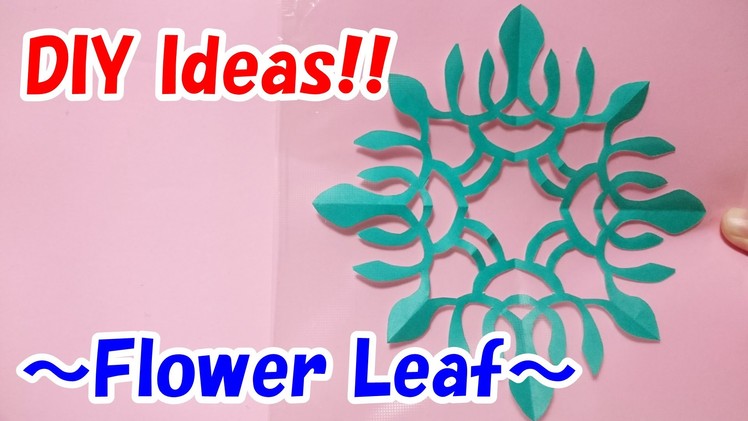 Paper Crafts DIY Ideas! How To Make Origami,Kirigami Flower Leaf