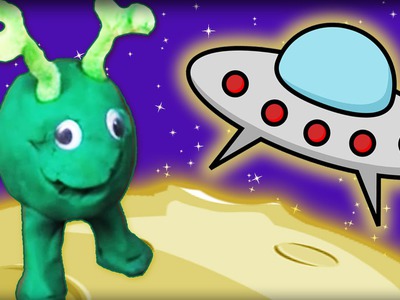 Play Doh FUN | Learn How to make an Alien | Easy DIY Play Doh Tutorial