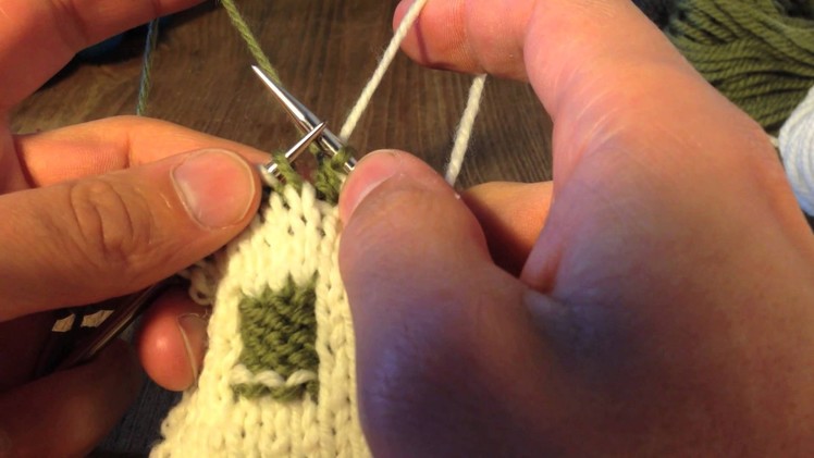 Reverse Stocking Stitch in Double-Knitting - A Sockmatician Tutorial