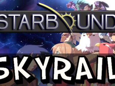 Starbound - Tutorial - How to Craft & Use the Skyrail