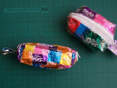 Tutorial: Candy Wrapper Coin Purse (No-Sew)