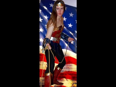 Wonder Woman Costume DIY Part 3: Corset and Skirt