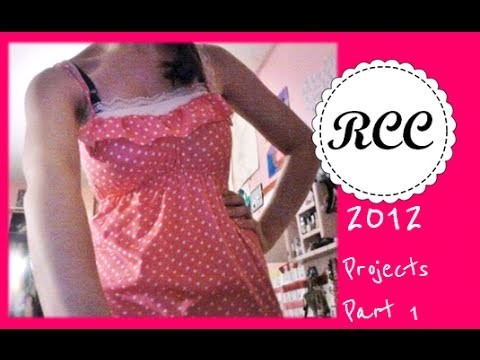 2012 Projects Part 1-Rachel's Craft Channel