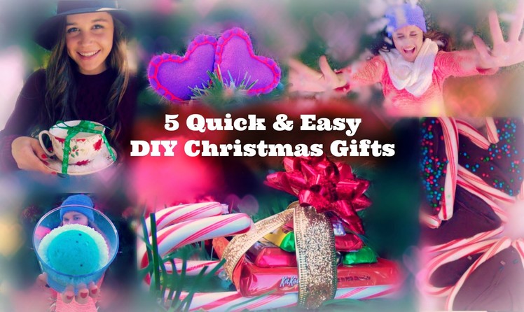 5 Quick & Easy DIY Christmas Gifts