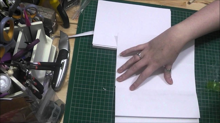 Bookbinding Tutorial Part One - Making and Preparing the Signatures