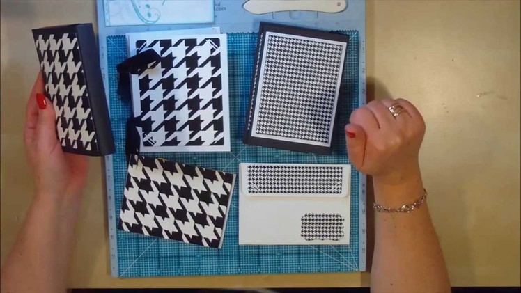 Card & Envelope Scrapbook Tutorial - 4 Projects