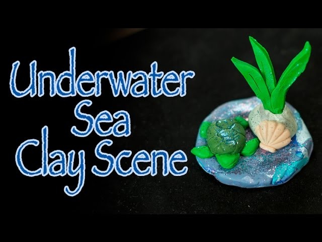 Clay Sea Scene Craft with a guest