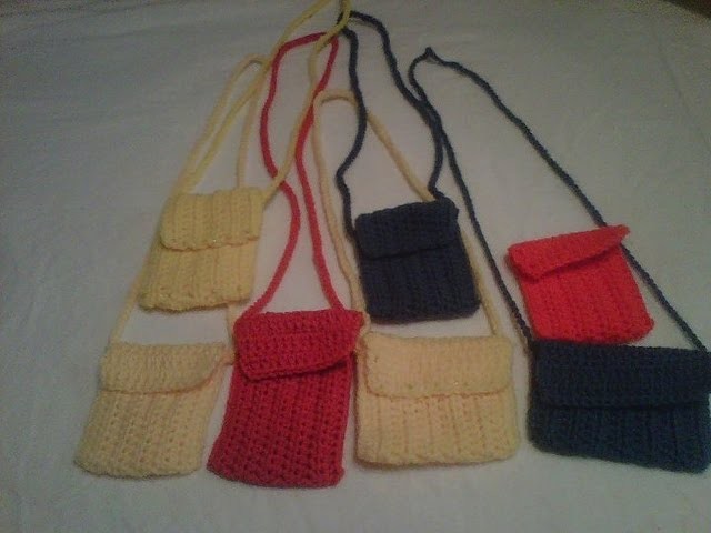 #crochet - cell phone case.mini purse, I-pod case