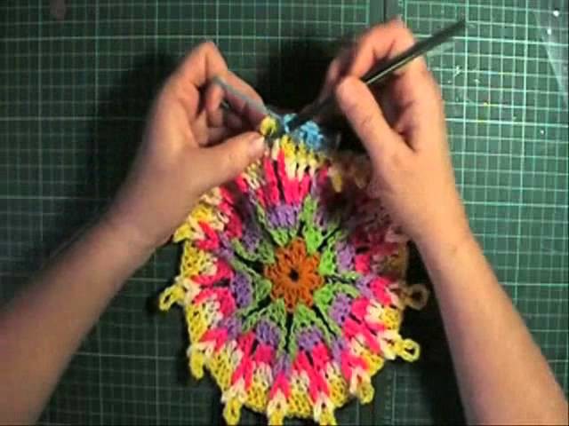 Crochet loops round part 2