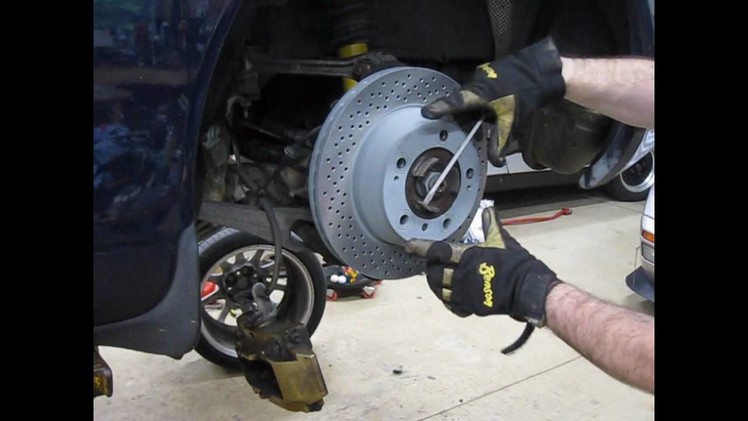 DIY - changing rear brakes (and adjusting parking brake) on a water-cooled Porsche