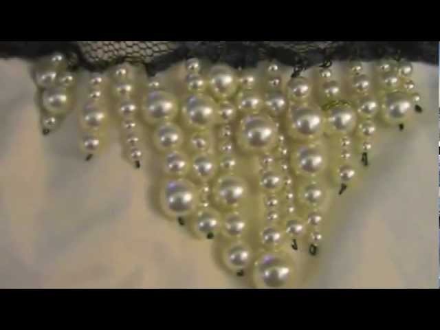 DIY: Christian Dior Pearl Lace Necklace