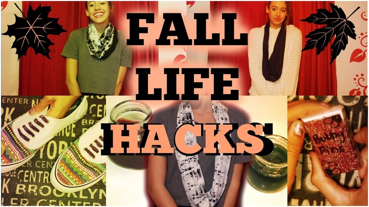 DIY FALL LIFE HACKS (Collab with JENerationDIY) - HowToByJordan