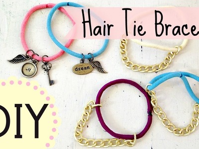 DIY Hair Tie Bracelets (EASY) by Michele Baratta
