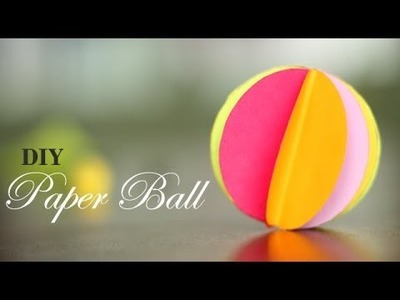 DIY : How to make Paper Ball