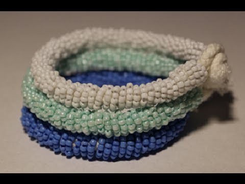 DIY Tory Burch inspired Beaded Bracelet