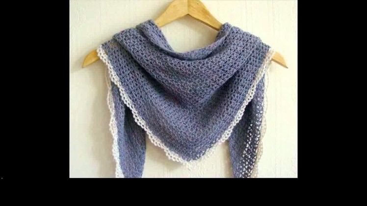 Easy crochet shawl patterns
