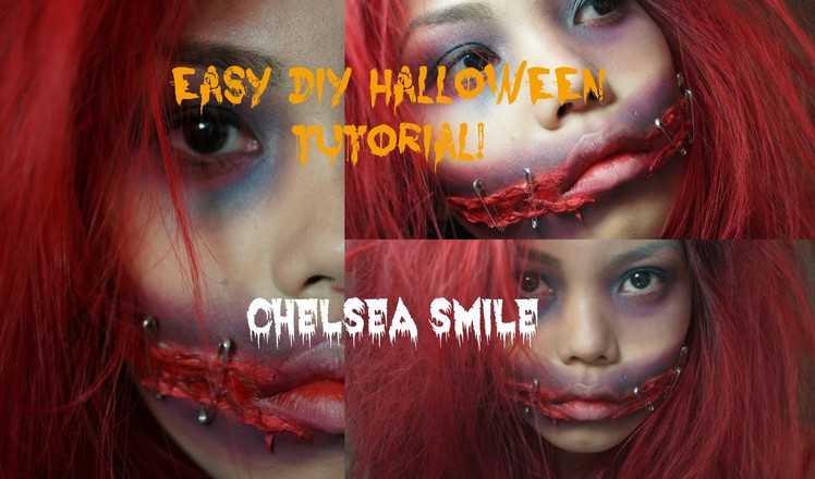 EASY DIY Chelsea Smile Halloween Tutorial!
