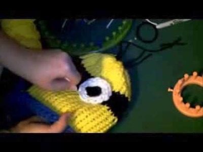 Finishing Up The Minion Hat Part 6