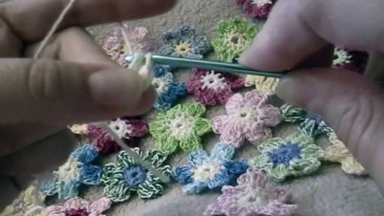 Free Pattern - Crochet Flower Tutorial (KWIATEK)