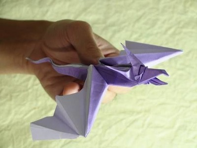 (HD) Snake Dragon origami (Marc Vigo)