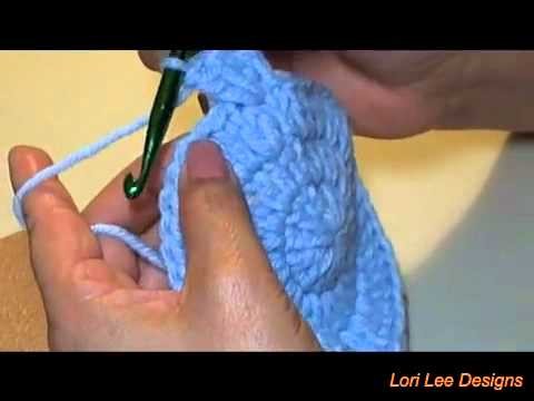How to crochet a criss cross puff stitch beanie -
