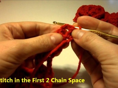 How to Crochet a Valentine Rose
