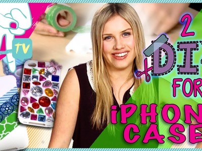 How to Decorate Your iPhone Case and Make it Preppy - 2 DIY For Ep. 13