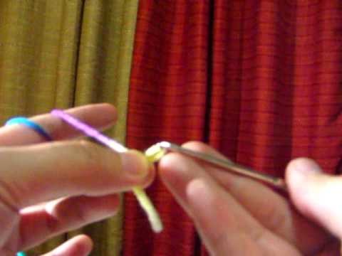 How To Hold Crochet Hook and Yarn