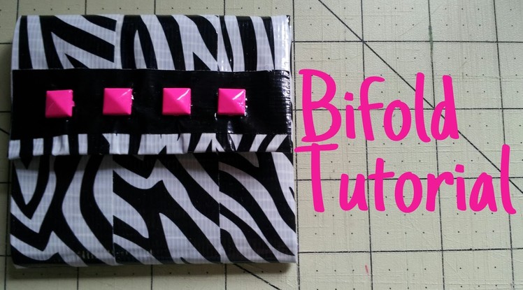 How to make a Bifold with a Flap Tutorial (DIY)