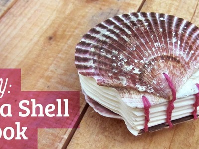 How to Make a Book with Sea Shells