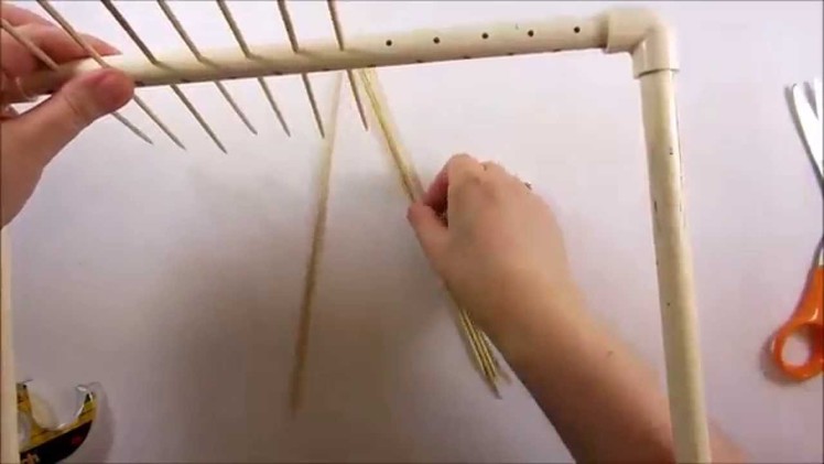 How to Make a Paper Bead Drying Rack With PVC Pipe