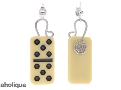 How to Make a Wire Bail for Domino and Scrabble Tile Jewelry