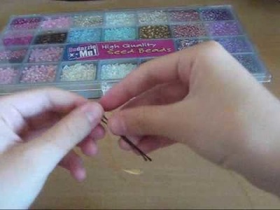 How to Make Accessories: Basic Beaded Bobby Pin